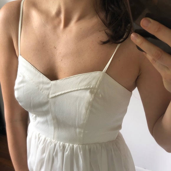 Walter Baker Dress Like New White - Picture 4 of 5